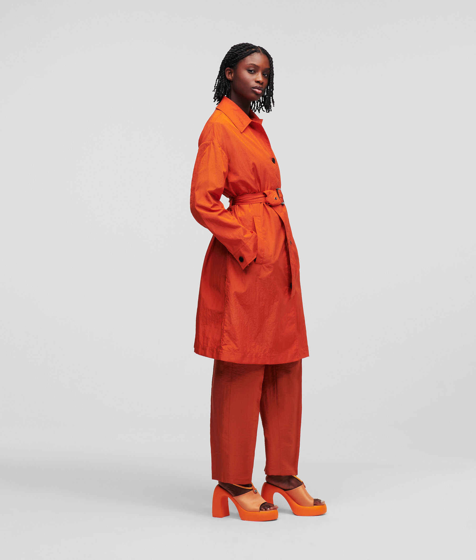 (image for) Bright TRENCH COAT WITH BELT